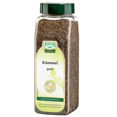 Produktbild von Fuchs Professional Kümmel ganz derb würzig leicht bitter 450g