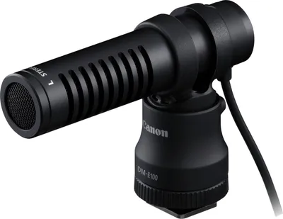 Zdjęcie produktu dla Canon 4474C001, Mikrofon do aparatu cyfrowego, -40 dB, Jednokierunkowy, Przewodowa, 3,5 mm (1/8"), Czarny