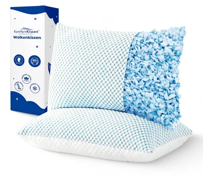 Produktbild von Wolkenkissen - Premium Memory Foam Kissen - Höhenverstellbares - 80 x 80 cm