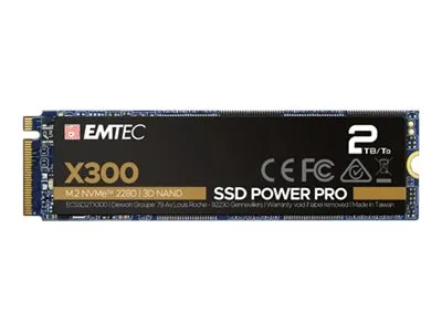 Immagine prodotto di Emtec SSD M.2 NVMe PCIe 3.0 X300 2TB Intern retail