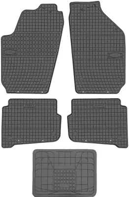 Obrázek produktu pro Podlahové rohože Frogum ET0015 + kryt 542742 - Škoda Fabia I (1999-2007), bez přívěsu