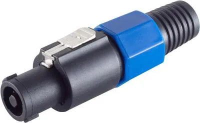 Produktbild von PA-Stecker 4pol., schraubbar mit Knickschutz