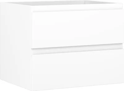 Produktbild von Mexen Orio Badezimmerschrank für Waschbecken 60 cm, 2 Schubladen, weiß matt - 91A10-06047-2-BFF01
