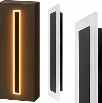 Obrázek produktu pro Zahradní lampa, fasádní a nástěnné svítidlo, LED, pro venkovní použití, dlouhé, 150 cm, velmi teplé světlo, 30 W