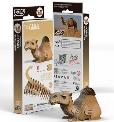 Zdjęcie produktu dla Eugy Eko Układanka 3D Wielbłąd