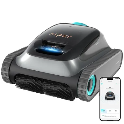 Image de AIPER Scuba S1 Robot Piscine, 270 Min, Fond, Parois & Ligne d'Eau, Filtration Ultra-Fine, Contrôle via App
