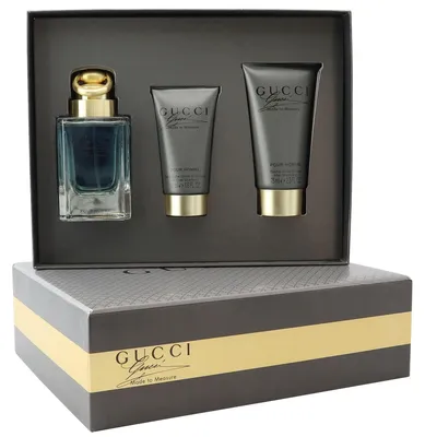Produktbild von Gucci Made To Measure edt 90ml + after shave balm 75ml + duschgel 50ml Geschenkset