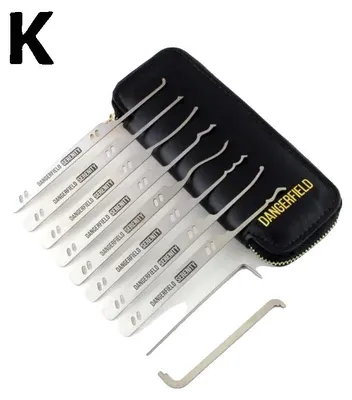 Produktbild von Lockpicking-Set, langlebiger Edelstahl, vielseitige Picks, K