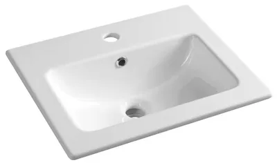 Immagine prodotto di Lavabi Sapho - Lavabo 500x400 mm, con sfioratore, foro per rubinetto, bianco 44050