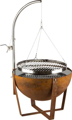 Obrázok produktu pre blumfeldt Fire Globe, ohnisko, grilovací prstenec Ø 59cm, 60 x 120cm (ØxV)