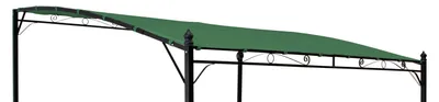 Produktbild von Ersatzdach für Anbaupavillon MANTOVA XL 3x2,5 Meter, PVC grün