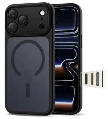 Obrázok produktu pre Tech-Protect 5906302333561, Ochranný obal, Apple, iPhone 17 Pro Max, 17,5 cm (6.9"), Čierna