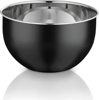 Produktbild von KELA Edda Edelstahlschüssel schwarz 18 cm KL-11915