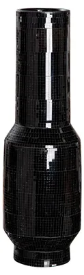 Produktbild von GILDE Bodenvase Black Disco schwarz H. 51 cm, 34460