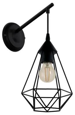 Immagine prodotto di Applique Vintage Tarbes Acciaio Nero 1 Luce E27