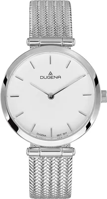 Produktbild von Dugena 4460904 Damen-Armbanduhr, Edelstahl-Gehäuse, Metall-Armband