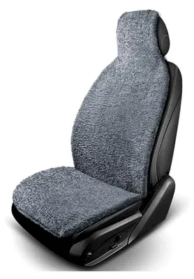 Produktbild von Sitzauflage aus Lammfell für Wohnmobile, grau
