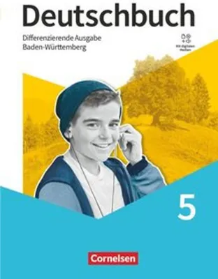 Image de Deutschbuch - Sprach- und Lesebuch - 5. Schuljahr. Baden-Württemberg - Schulbuch mit digitalen Medien