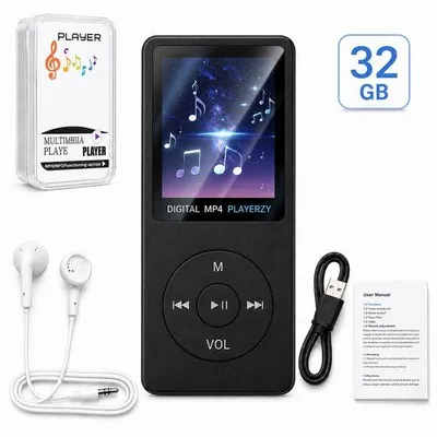 Produktbild von MP3-MP4-Player mit Bluetooth - HiFi-Sound und vielseitige Funktionen - Für Musik und unterwegs