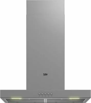 Image de Hotte décorative murale 60cm 68db 613m3/h inox - Beko - BHCB61622BXH -