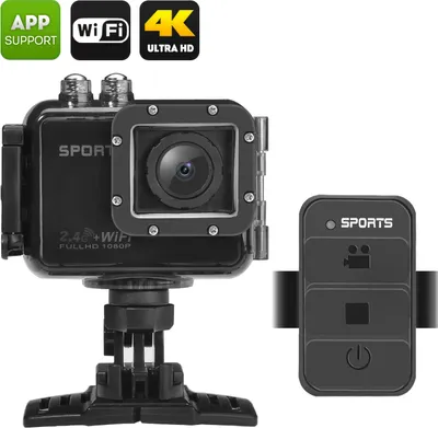 Zdjęcie produktu dla Kamera sportowa 4K UHD Wi-Fi