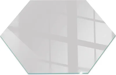 Produktbild von Glasbodenplatte für H 40 cm – Kaminofen – Kaminplatte Glas – Schutzglas – Funkenschutzplatte –Glasbodenplatte Feuerfeste – Hitzeschutzplatte – Bodenschutz aus Glas – Farbe Grau
