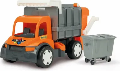 Produktbild von GIGANT Truck Müllwagen orange- silber