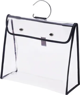 Zdjęcie produktu dla Pokrowiec Na Torbę L 36X13X34Cm Przezroczysto-Czarny
