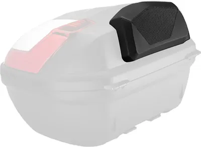 Productafbeelding van Givi rugleuning voor passagiersstoel, model E131, zwart, geschikt voor B37 Monolock koffers, zonder koffer