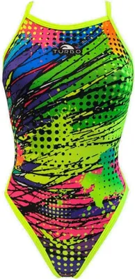 Image de Turbo Kriptonite Maillot de bain Jaune 11-12 ans Filles Jaune 11-12 ans