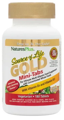 Produktbild von Natures Plus Source of Life Gold 180 Minitabletten
