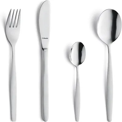 Produktbild von Tafelgabeln Set - Hochwertiger Edelstahl - 21 cm - Silberfarben