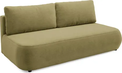 Produktbild von Brugnato - Schlafsofa 2 Sitzer, 210x106 cm Hellgrün, mit Stauraum