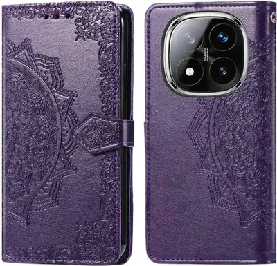 Obrázek produktu pro imoshion Mandala skládací pouzdro Xiaomi Poco X7 - fialové
