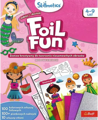 Produktbild von TREFL Skillmatics Kreativset, Folienspaß, Modekreationen 62605
