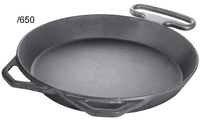 Produktbild von Riesenpfanne, 2 angegossene Griffe,  Germany, Variante auswählbar : 80 cm Variante: 80 cm