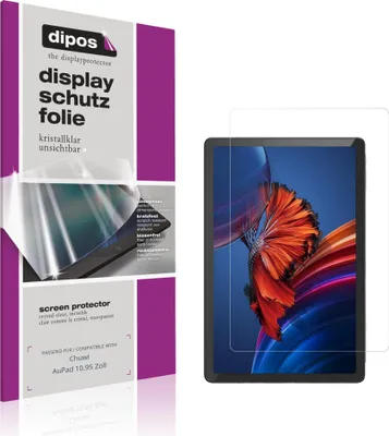Produktbild von 2x Schutzfolie für Chuwi AuPad 10.95 Zoll klar Displayschutzfolie Folie Display Schutz dipos