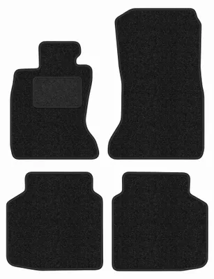 Productafbeelding van Velours automatten voor BMW 7 F02 2008-2015 – 4-delig, antraciet, op maat – Wielganizator ANTHRA