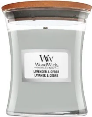Produktbild von Woodwick Lavender & Cedar Duftkerze 85 g