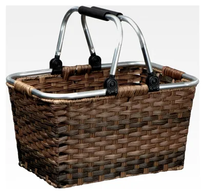 Produktbild von Rattan Einkaufskorb, Picknickkorb, Pilzkorb