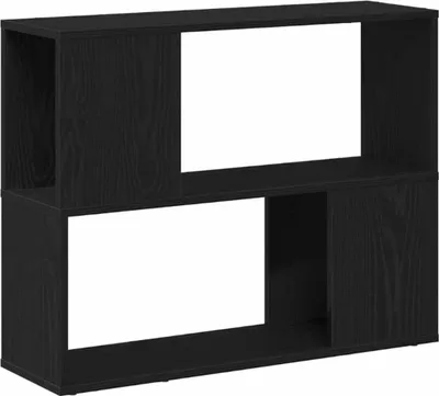 Produktbild von TV-Schrankset Wandmontiert Schwarz Eichen-Optik 80 x 24 x 63 cm