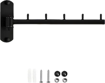 Produktbild von Garderobenhaken Klappbar, Edelstahl Drehbare Wand-Kleiderständer