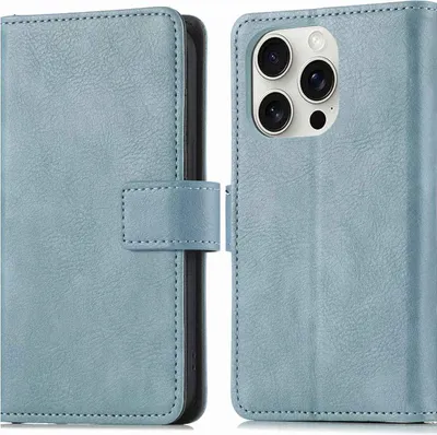 Immagine prodotto di imoshion Custodia pieghevole per iPhone 16 Pro Max - Azzurro