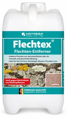 Produktbild von HOTREGA Flechtex Flechten Entferner 2L, Pilz-Entferner, Flechtenentferner, Algenentferner, KI-generiertes Bild