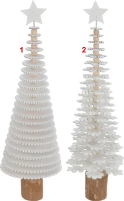 Zdjęcie produktu dla Drewniana choinka jodła biała 40 cm art. dh8001020 Mod. A