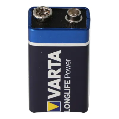 Obrázek produktu pro Varta 9V, Baterie na jedno použití, 9V, Alkalický, 9 V, 1 kusů, Modrá