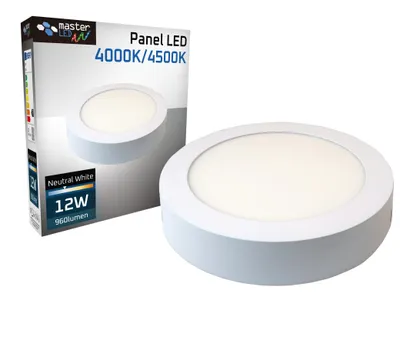 Produktbild von MasterLED LED Deckenleuchte Proma 12 W rund Aufputz weiß warmweiß