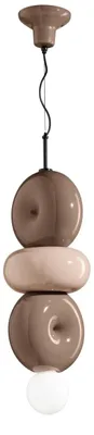 Immagine prodotto di BUMBUM C2755, Lampada a Sospensione in Vetroceramica, Ferroluce