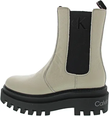 Produktbild von Calvin Klein Flatform High Chelsea Boo YW0YW00743ACF (36/eggshell)