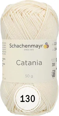 Produktbild von Schachenmayr Catania 00130 Cream Pletací příze